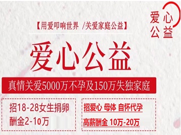 绥德捐卵助孕生子 爱心志愿者招募